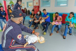 Projeto Escola Segura capacita profissionais da Creche CRIA em Mar Vermelho