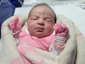 Primeiro bebê alagoano de 2023 nasceu no Hospital Regional do Alto Sertão.
