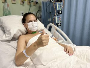 HGE salva a vida de mãe que sofreu grave doença