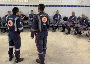 Samu retoma projeto de educação continuada para socorristas das Bases Descentralizadas