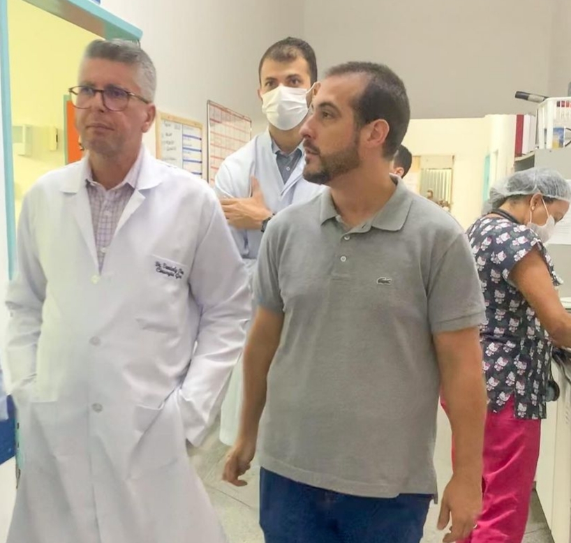 Leia mais sobre o artigo Comitiva da Sesau realiza visita técnica ao HEA, em Arapiraca