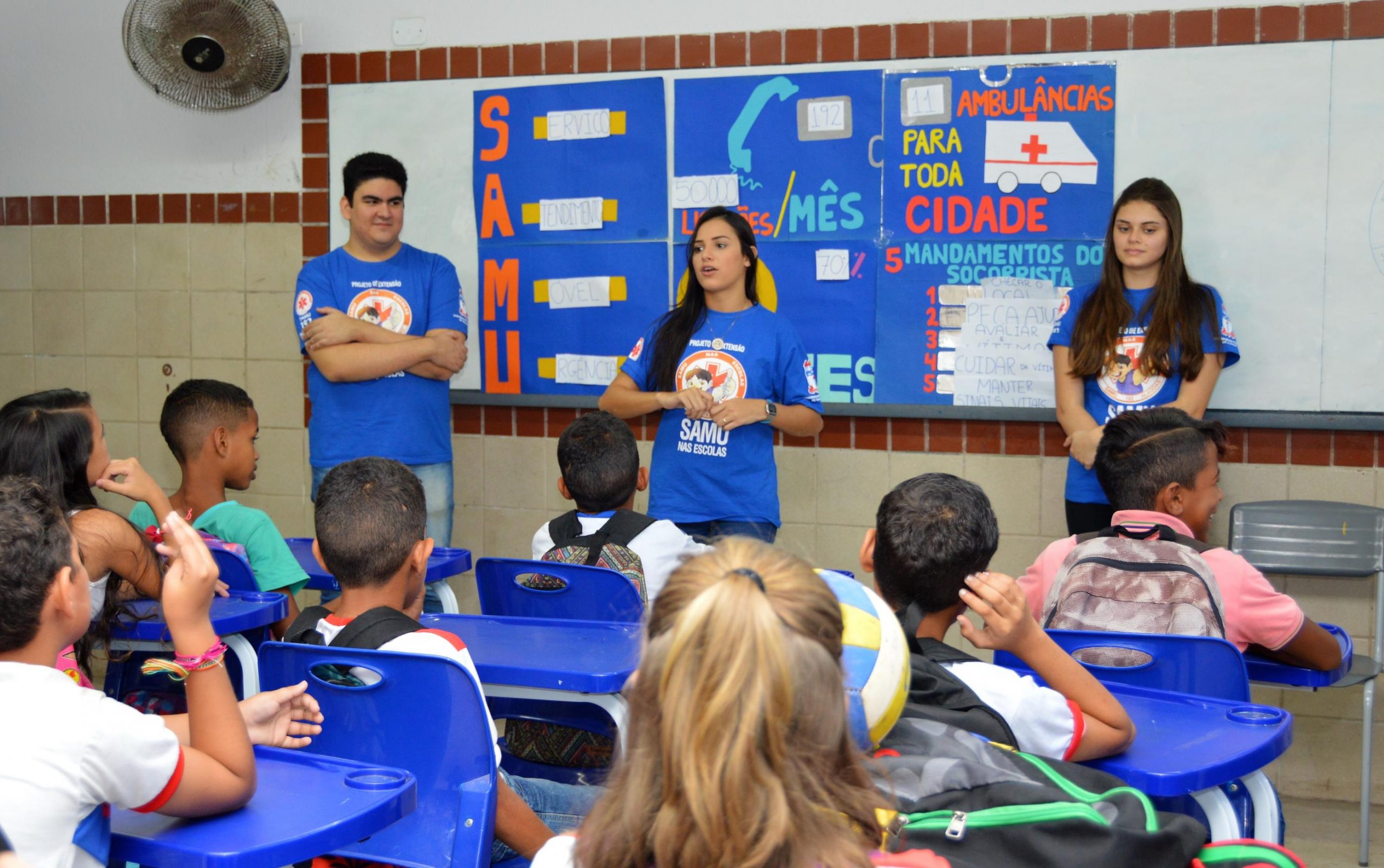 Leia mais sobre o artigo Projeto Samu nas Escolas abre inscrições para voluntários em Maceió