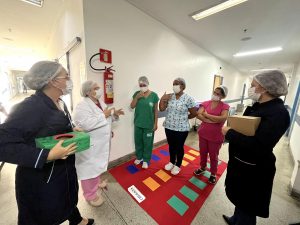 Metas de Segurança do Paciente são ensinadas de forma lúdica aos servidores do HGE