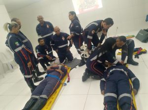 Samu capacita profissionais da Base Descentralizada de São Miguel dos Campos
