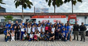 Projeto Samu nas Escolas conscientiza crianças e adolescentes sobre trotes