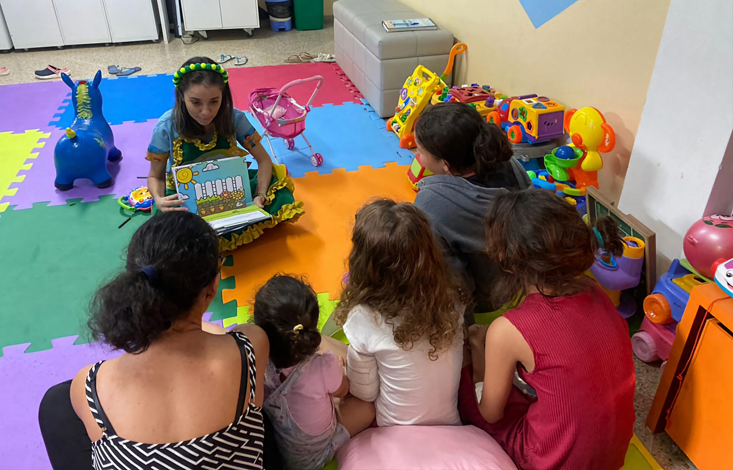 Leia mais sobre o artigo Brinquedoteca do HEA realiza oficinas e brincadeiras sobre preservação do meio ambiente