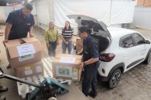 Saúde inicia distribuição dos kits calamidade para municípios afetadas pelas fortes chuvas