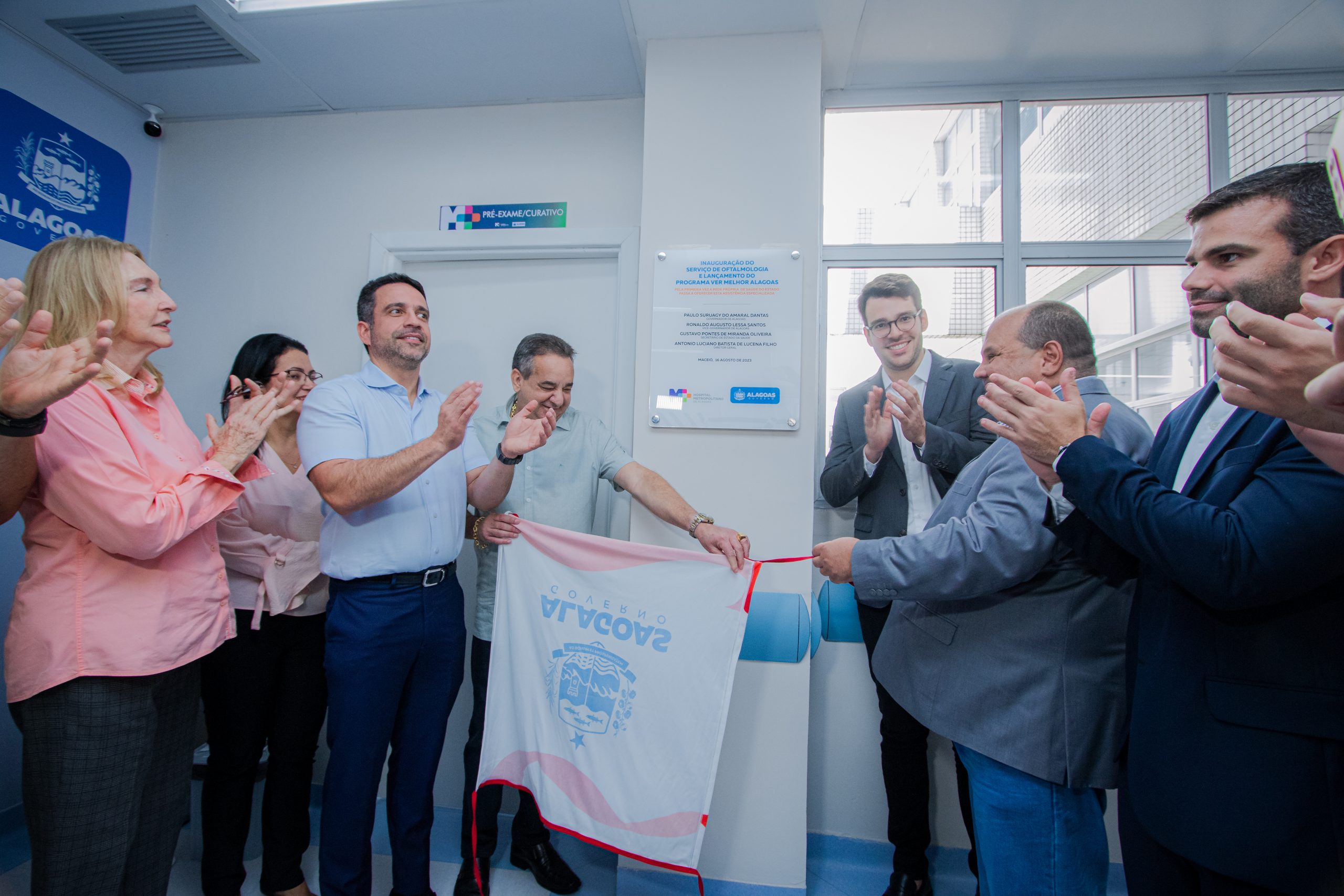 Leia mais sobre o artigo Governador inaugura primeiro Ambulatório de Oftalmologia do Estado no Hospital Metropolitano