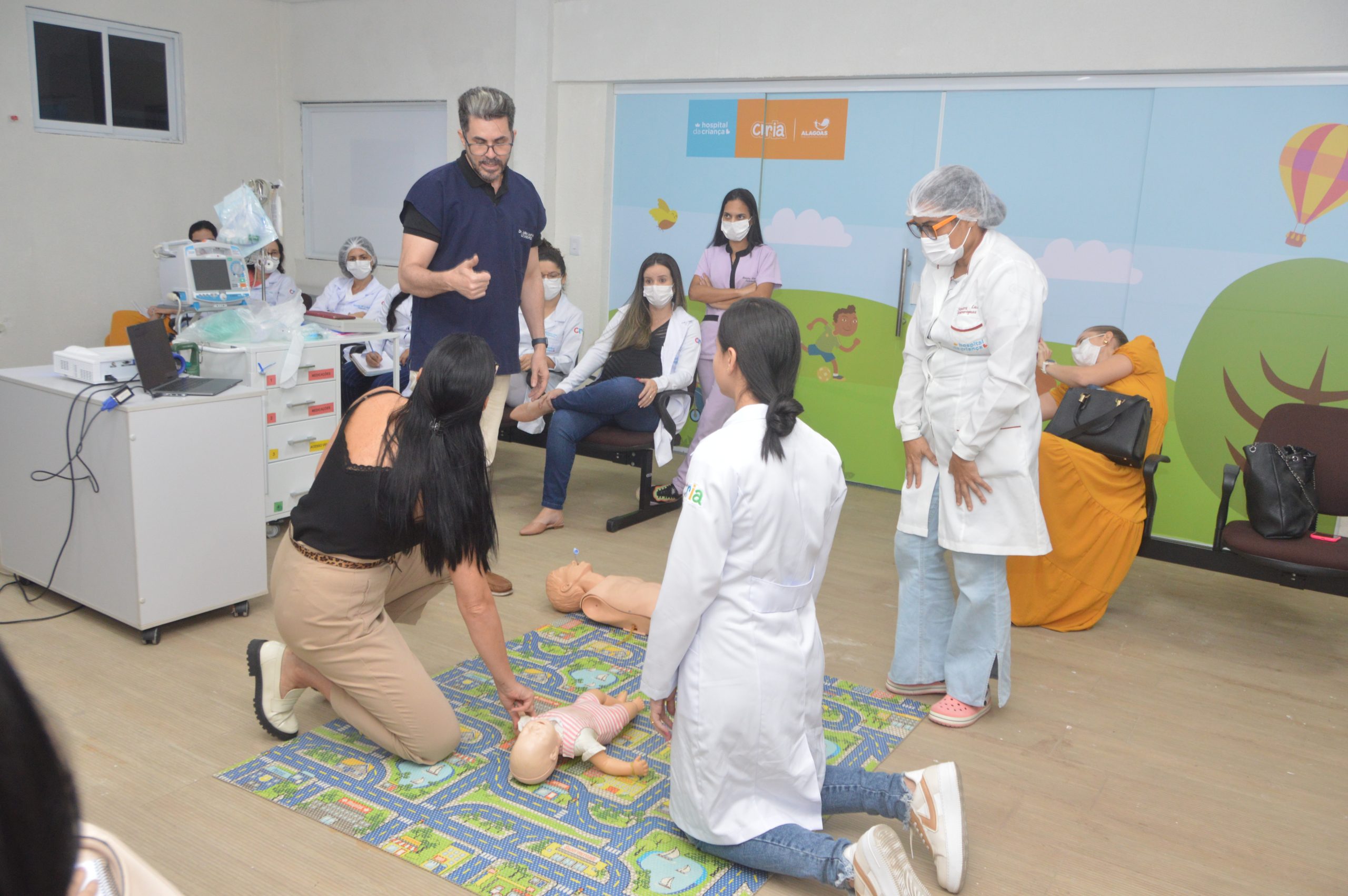 Leia mais sobre o artigo Hospital da Criança promove Curso de Suporte Avançado de Vida em Pediatria