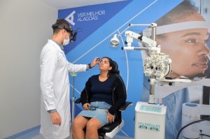 Ambulatório Estadual de Oftalmologia completa um mês de funcionamento e registra mais 300 atendimentos