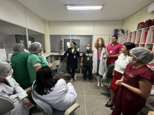 HGE realiza mais uma ação de conscientização contra o uso de adornos