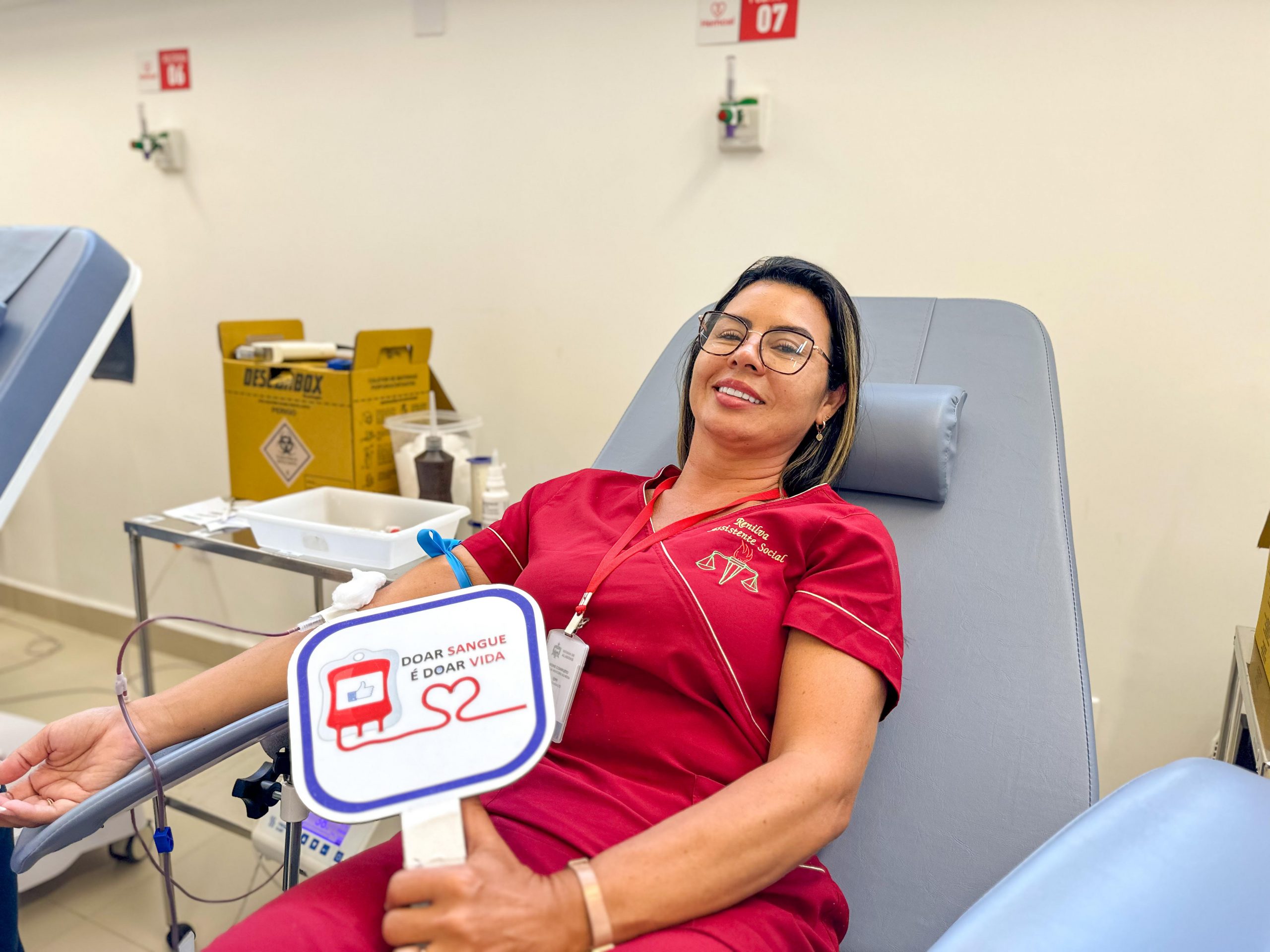 Leia mais sobre o artigo Hospital do Coração e Hemoal promovem Campanha Setembro Vermelho para incentivar doação de sangue entre servidores dos dois órgãos