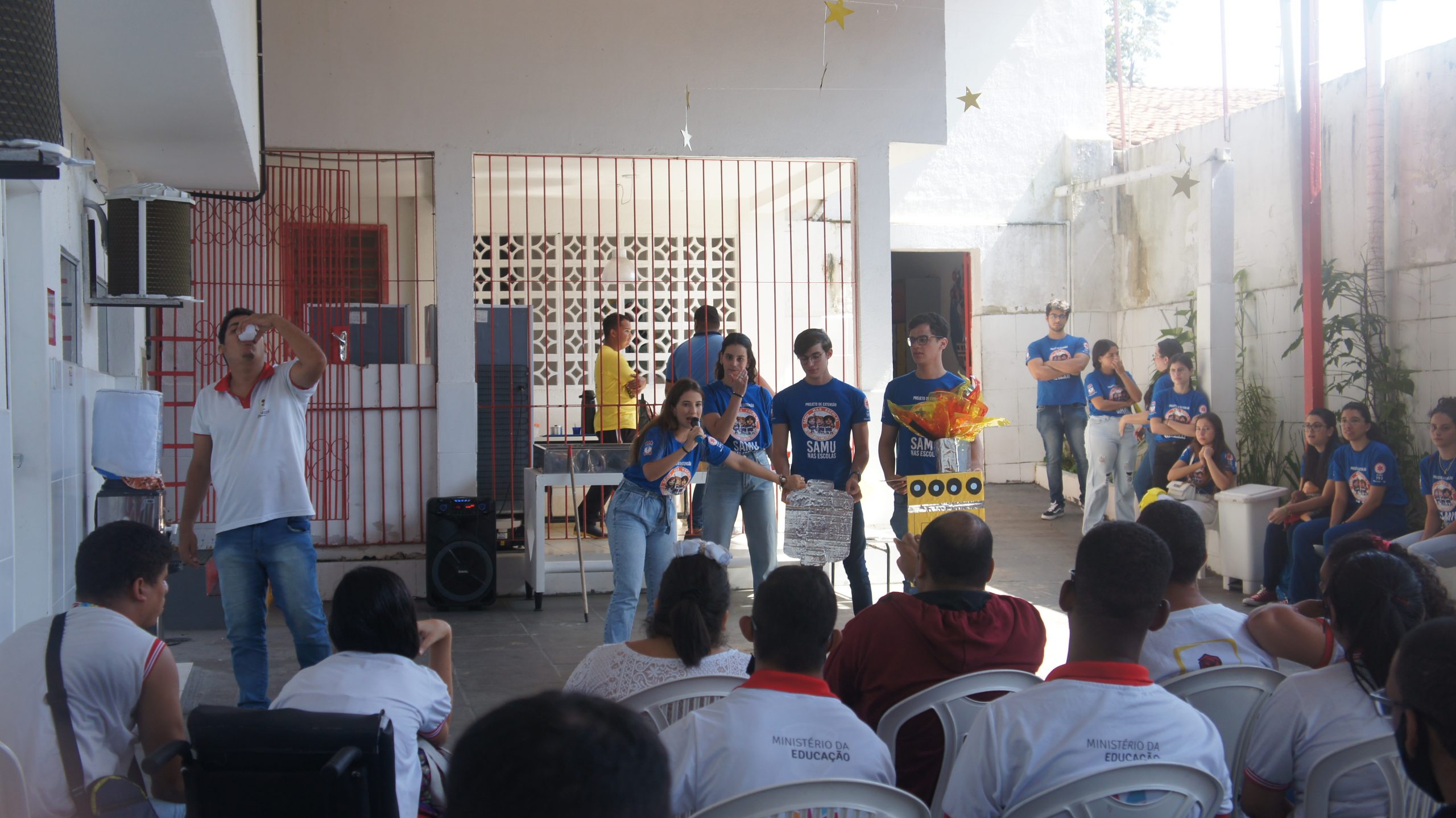 Leia mais sobre o artigo Projeto Samu nas Escolas realiza ação para alunos a Pestalozzi de Maceió