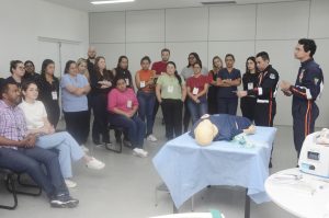 Samu realiza curso de suporte em cardiologia para profissionais do Hospital Metropolitano