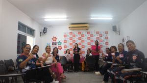 Samu realiza Outubro Rosa para servidoras com ação de conscientização sobre autocuidado