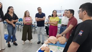 Profissionais do Ambulatório Noélia Lessa são capacitados sobre suporte em cardiologia 