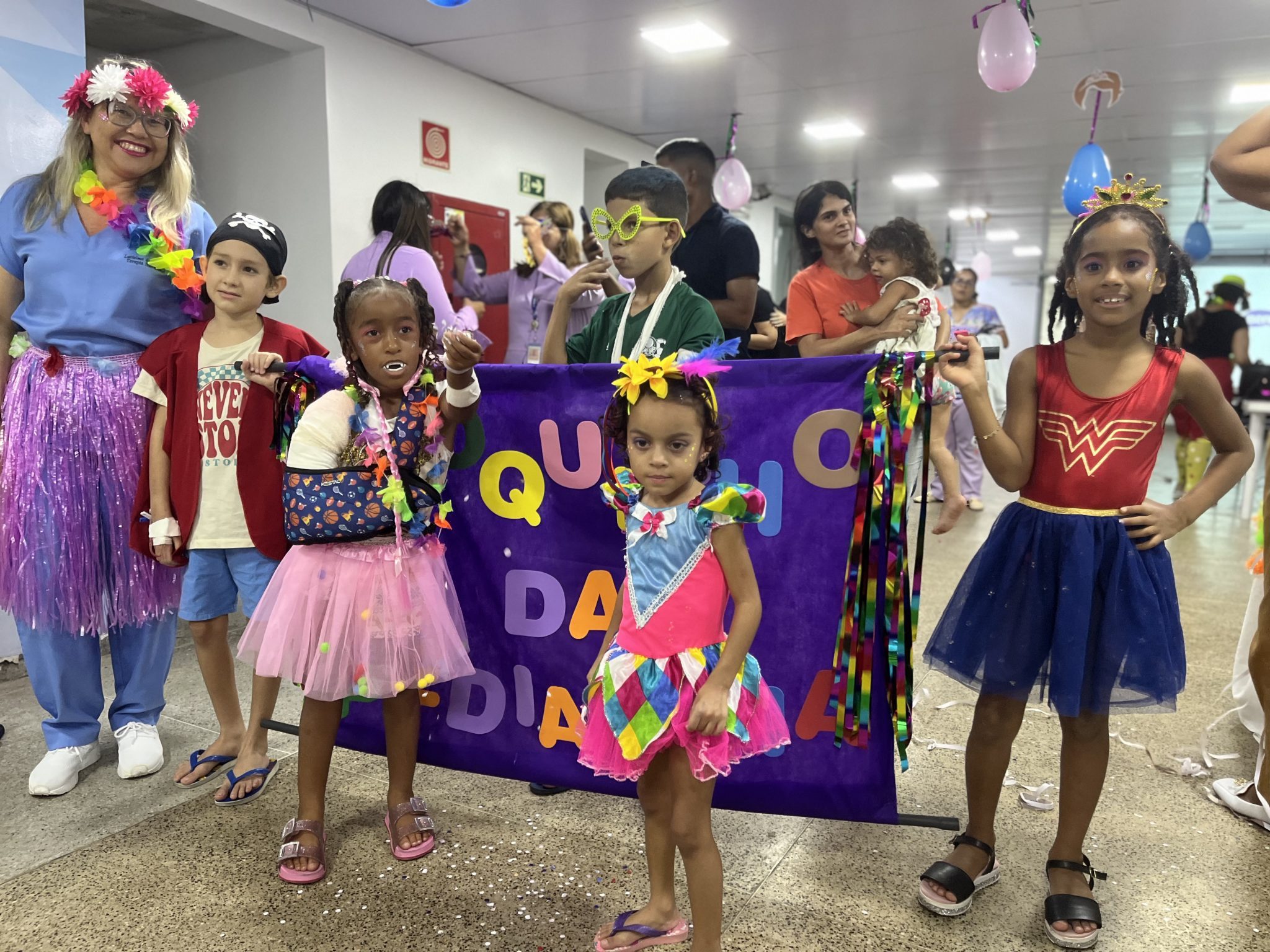 Bloquinho da Pediatria anima o carnaval das crianças no HGE – Saúde Alagoas