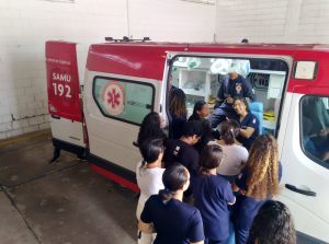 Samu Maceió recebe visita técnica de acadêmicos de enfermagem da Ufal