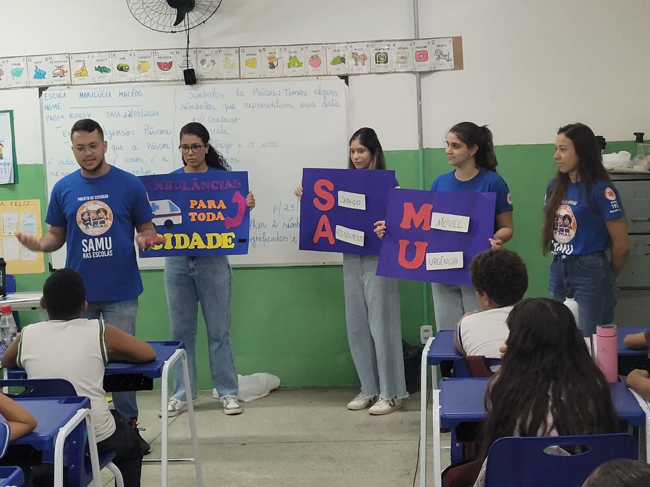 Leia mais sobre o artigo Projeto Samu nas Escolas de 2024 é iniciado em escola de Maceió
