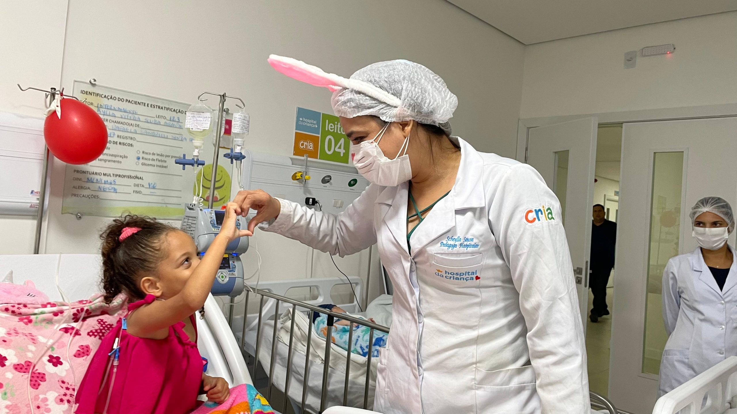 Leia mais sobre o artigo Hospital da Criança de Alagoas realiza celebração de Páscoa para pacientes e acompanhantes