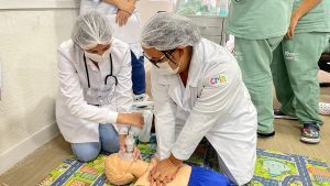 Hospital da Criança de Alagoas promove treinamento sobre suporte avançado de vida em pediatria