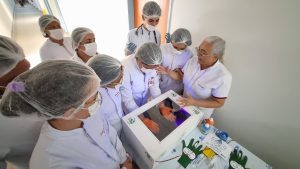 Hospital de Emergência do Agreste realiza treinamento sobre higienização correta das mãos