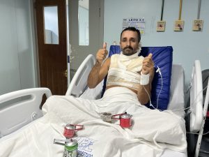 Artesão pernambucano queimado em tentativa de latrocínio reencontra familiares com ajuda da RAV do HGE