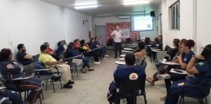 Samu realiza palestra sobre prevenção e combate à hipertensão arterial