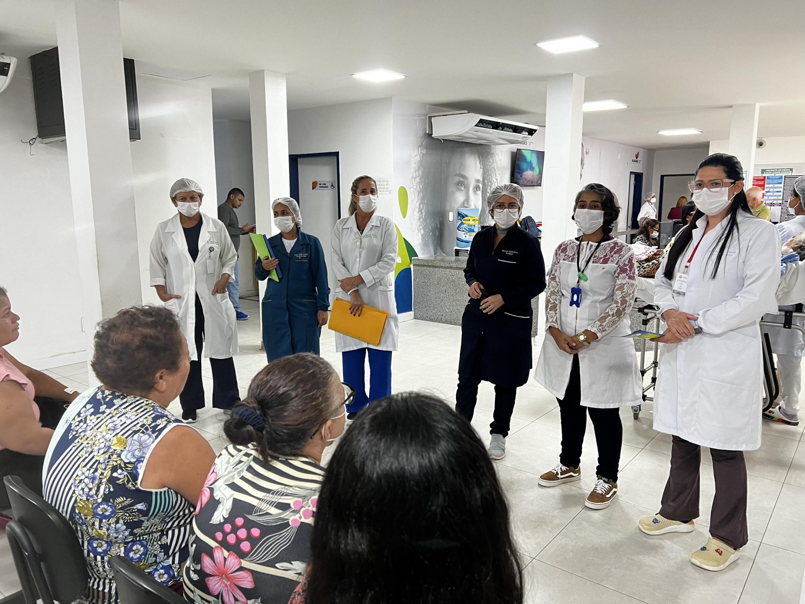 Leia mais sobre o artigo HGE faz campanha com familiares de pacientes para que doem sangue no Hemoal