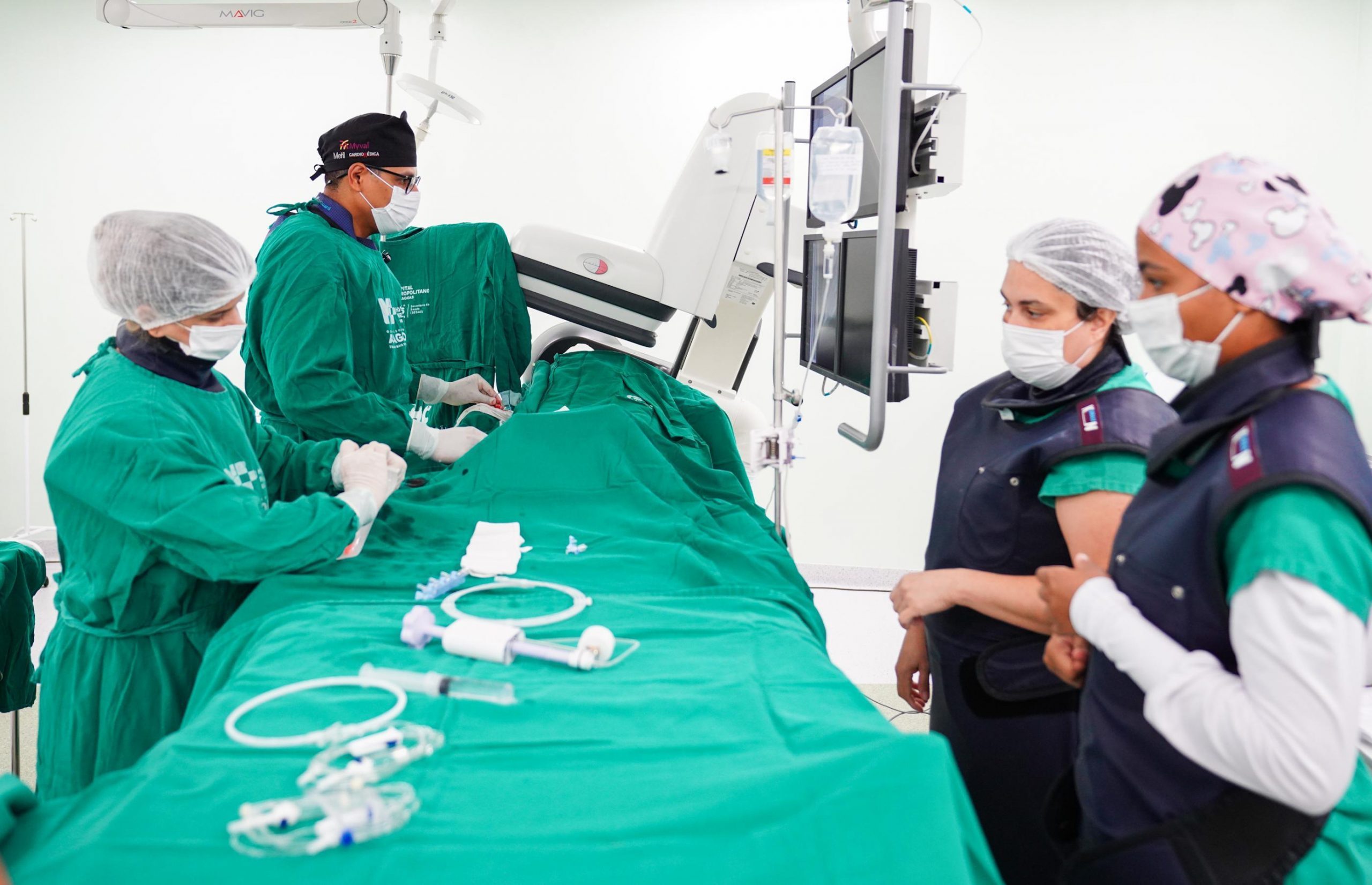 Leia mais sobre o artigo Hospital do Coração Alagoano realiza mais de 300 angioplastias em 10 meses