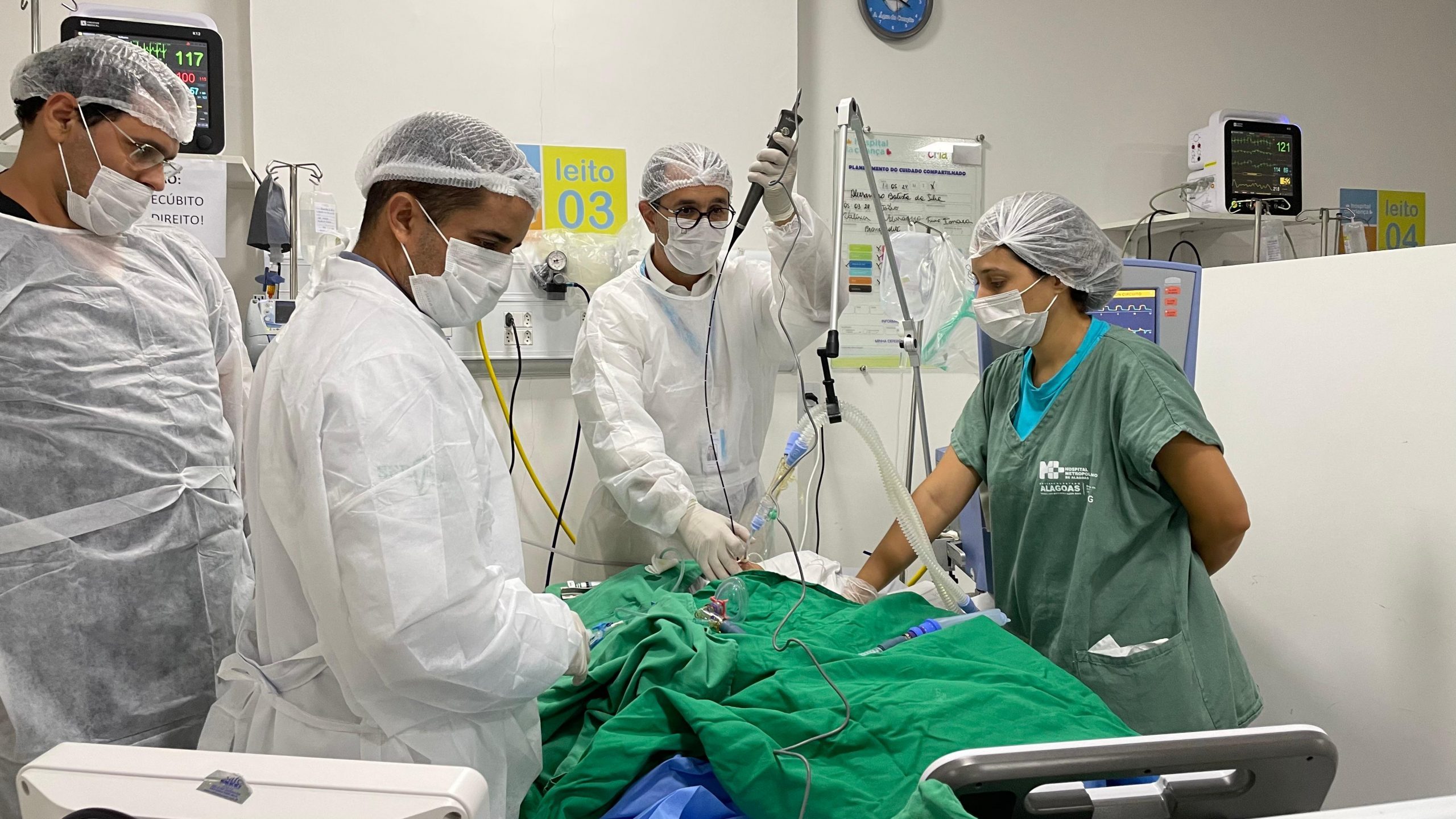 Leia mais sobre o artigo Bebês internados no Hospital da Criança de Alagoas são avaliados pela equipe do Projeto Respirar