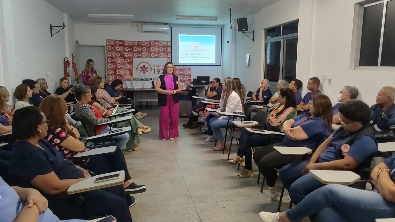 Leia mais sobre o artigo Samu realiza palestras sobre a importância de higienizar as mãos para proteger pacientes e profissionais