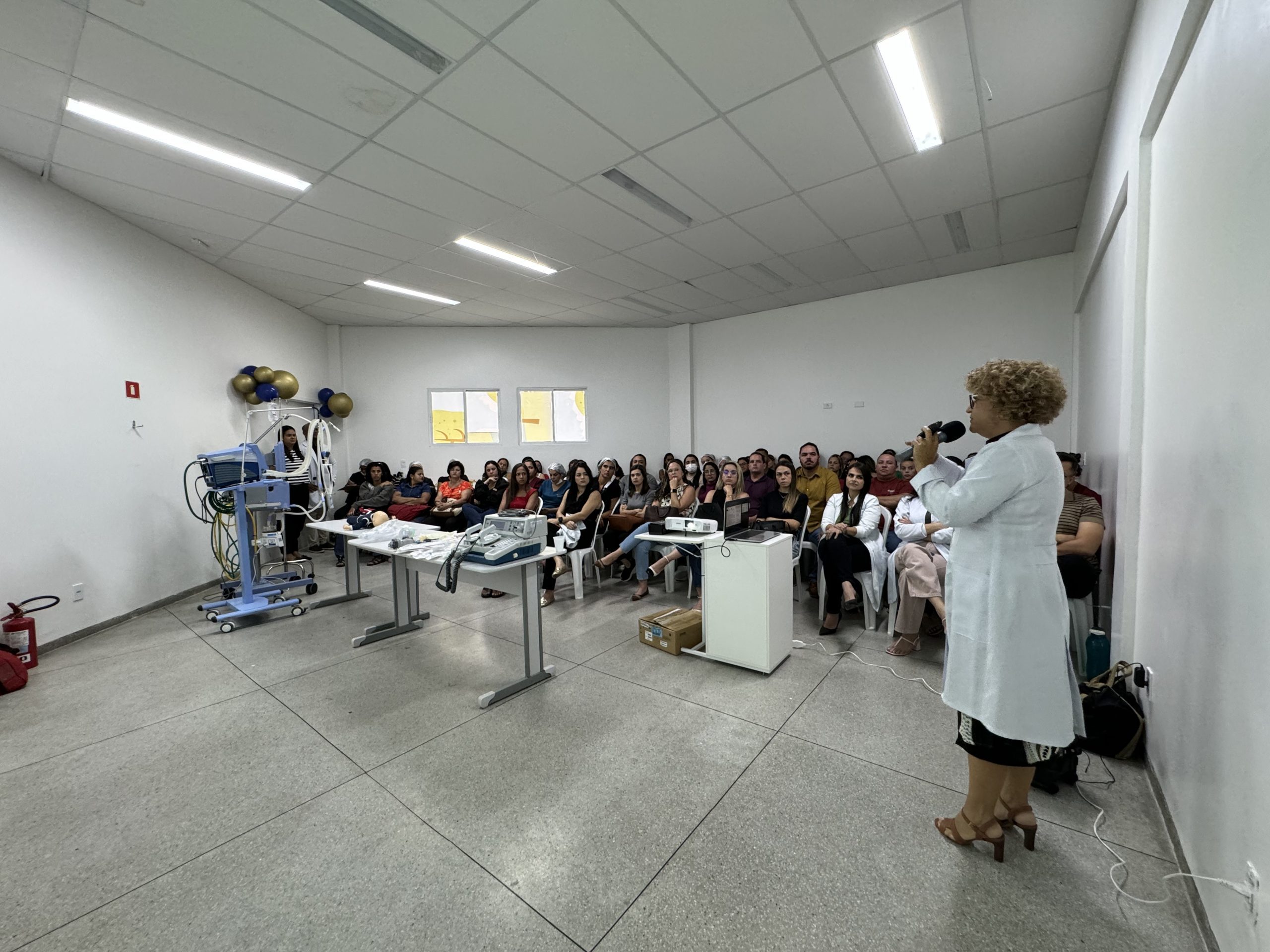 Leia mais sobre o artigo Hospital Regional da Mata promove treinamento para Suporte Avançado de Vida Pediátrico