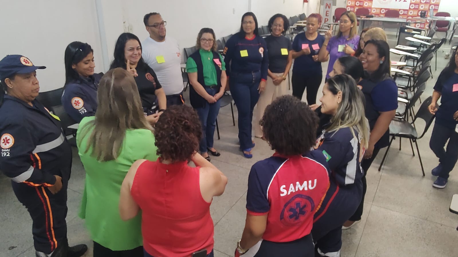 Leia mais sobre o artigo Samu realiza Semana da Enfermagem com café da manhã, música, brindes e palestras