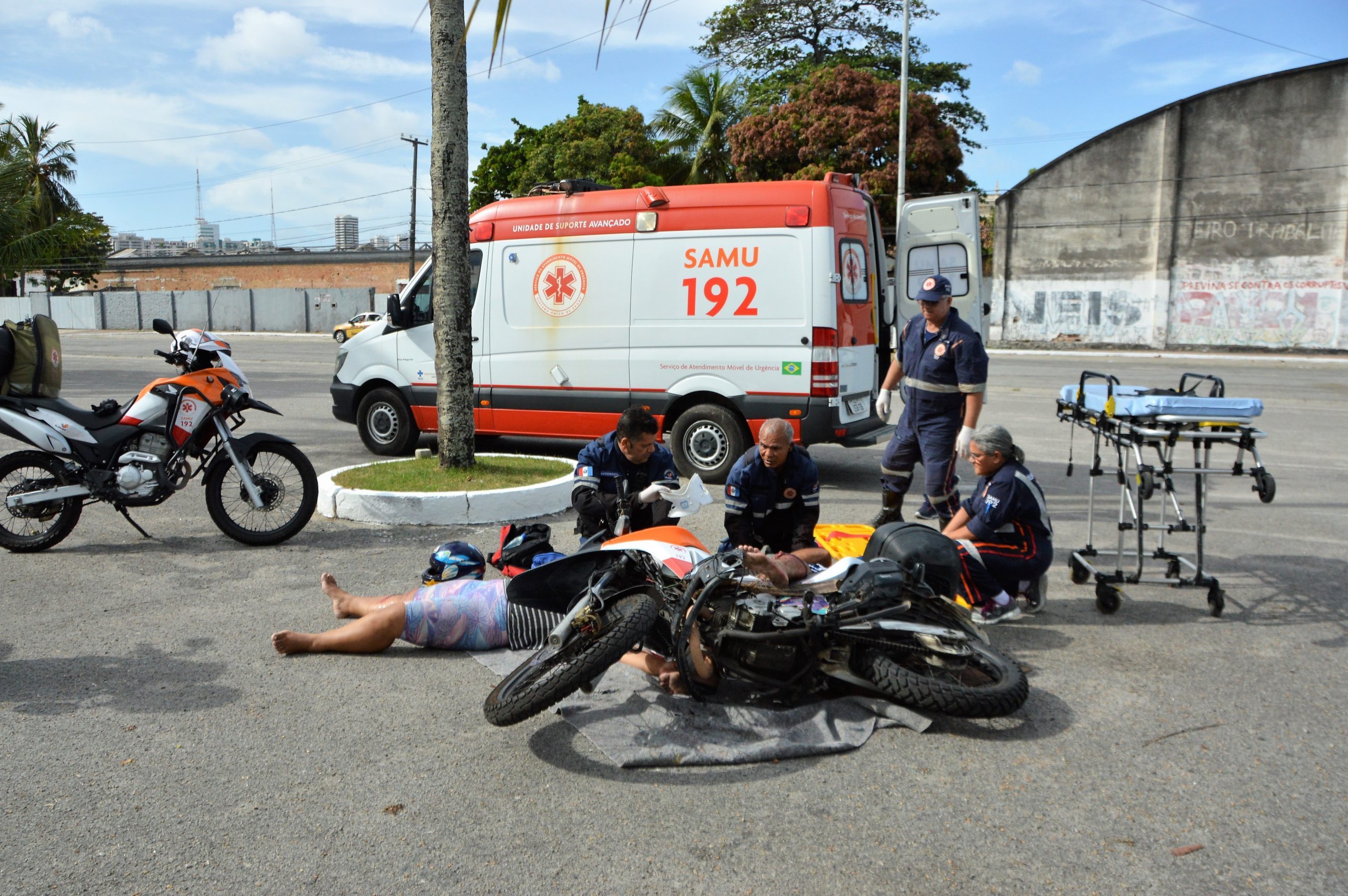 Leia mais sobre o artigo Samu alerta sobre o aumento dos atendimentos a vítimas de acidentes com motociclistas