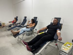 Coleta de Sangue promovida pelo Hemoal no Hospital Regional da Mata registra 50 doações