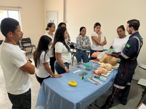 Samu realiza Curso de Atendimento Pré-Hospitalar Básico para técnicos de enfermagem e condutores socorristas