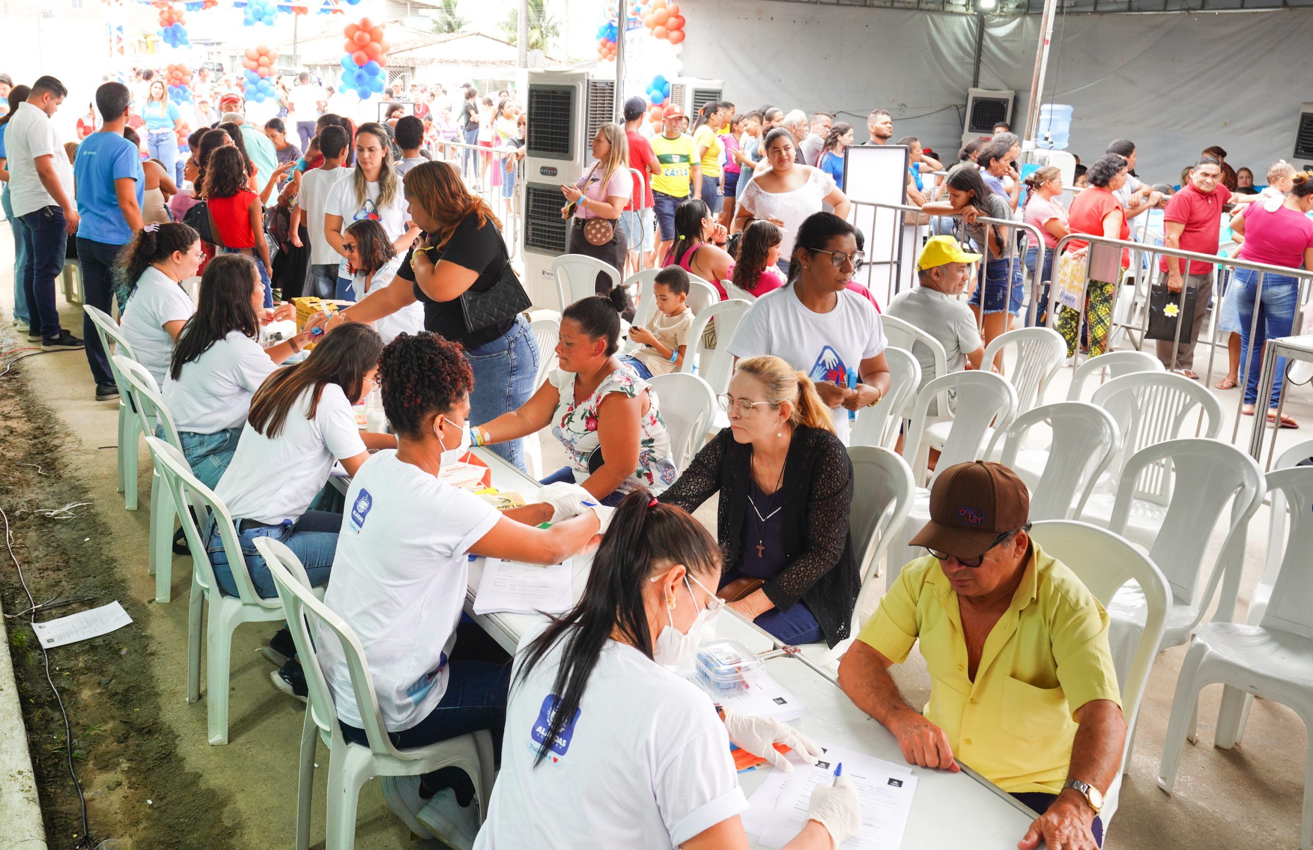 Leia mais sobre o artigo Sesau leva serviços de saúde para moradores de Boca da Mata durante o Dia D do Alagoas Sem Fome