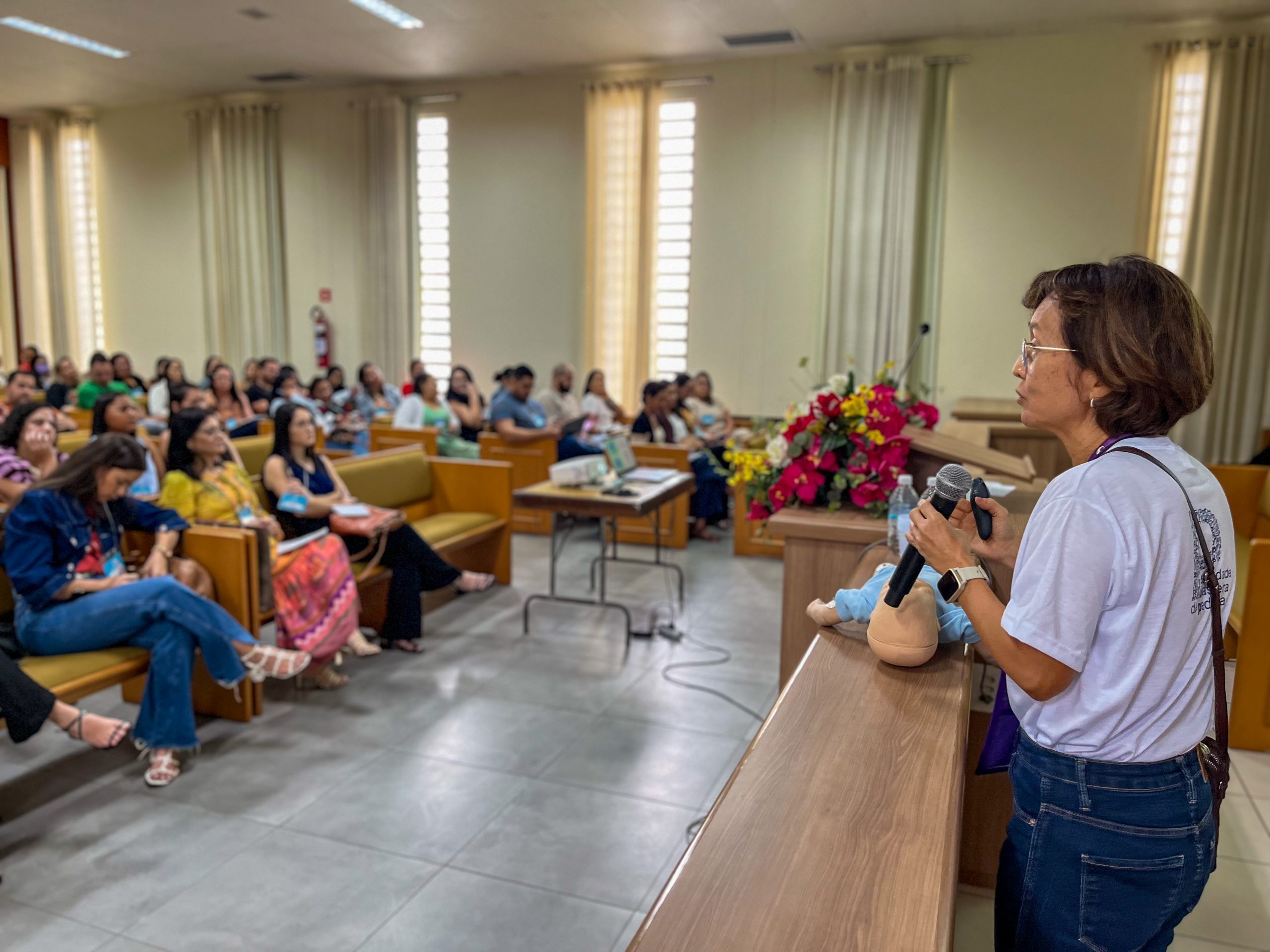 Leia mais sobre o artigo Sesau promove em Arapiraca capacitação para profissionais da saúde sobre reanimação neonatal