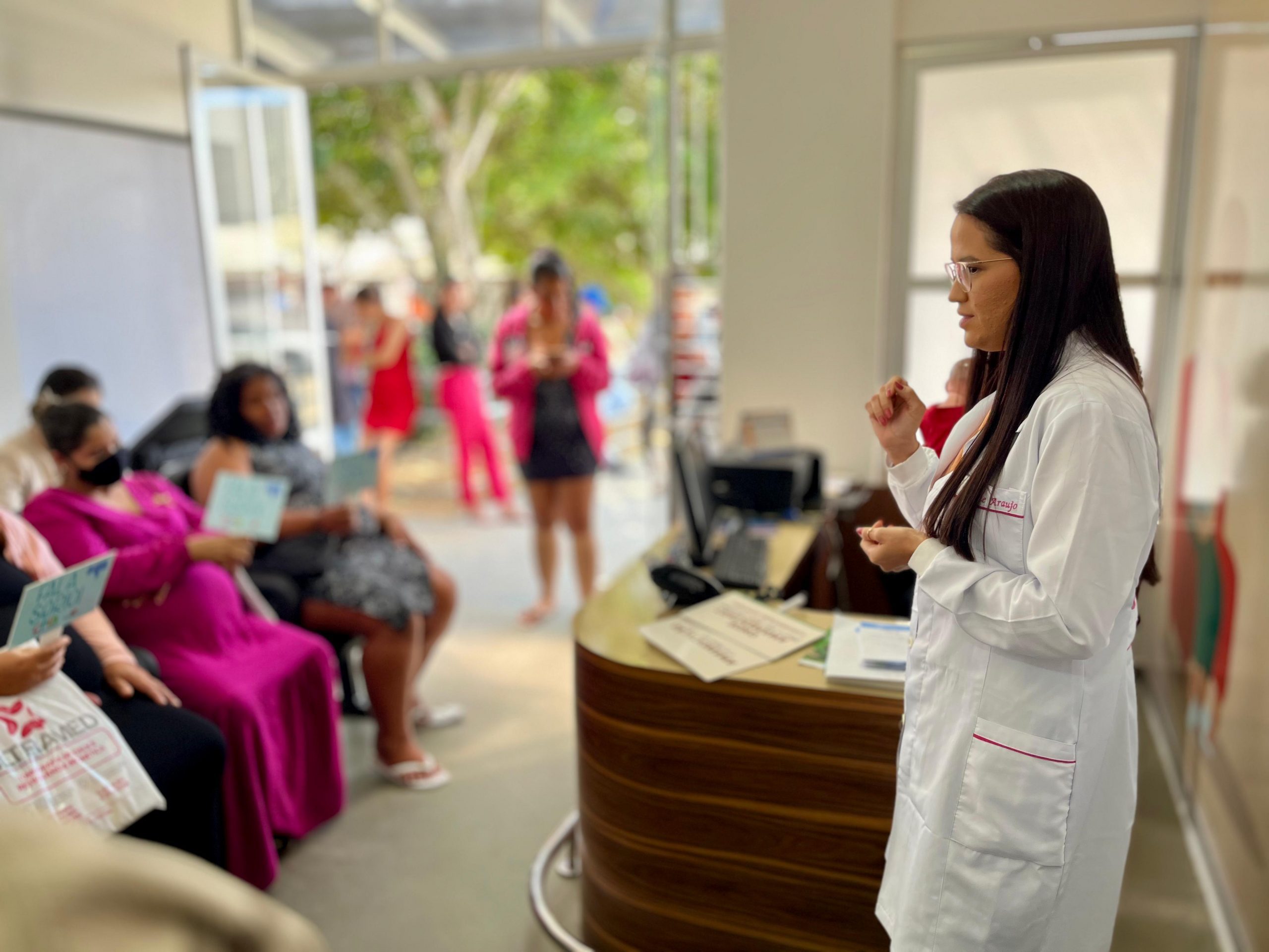 Leia mais sobre o artigo Unidade do Pré-Natal de Alto Risco conscientiza gestantes sobre aleitamento materno