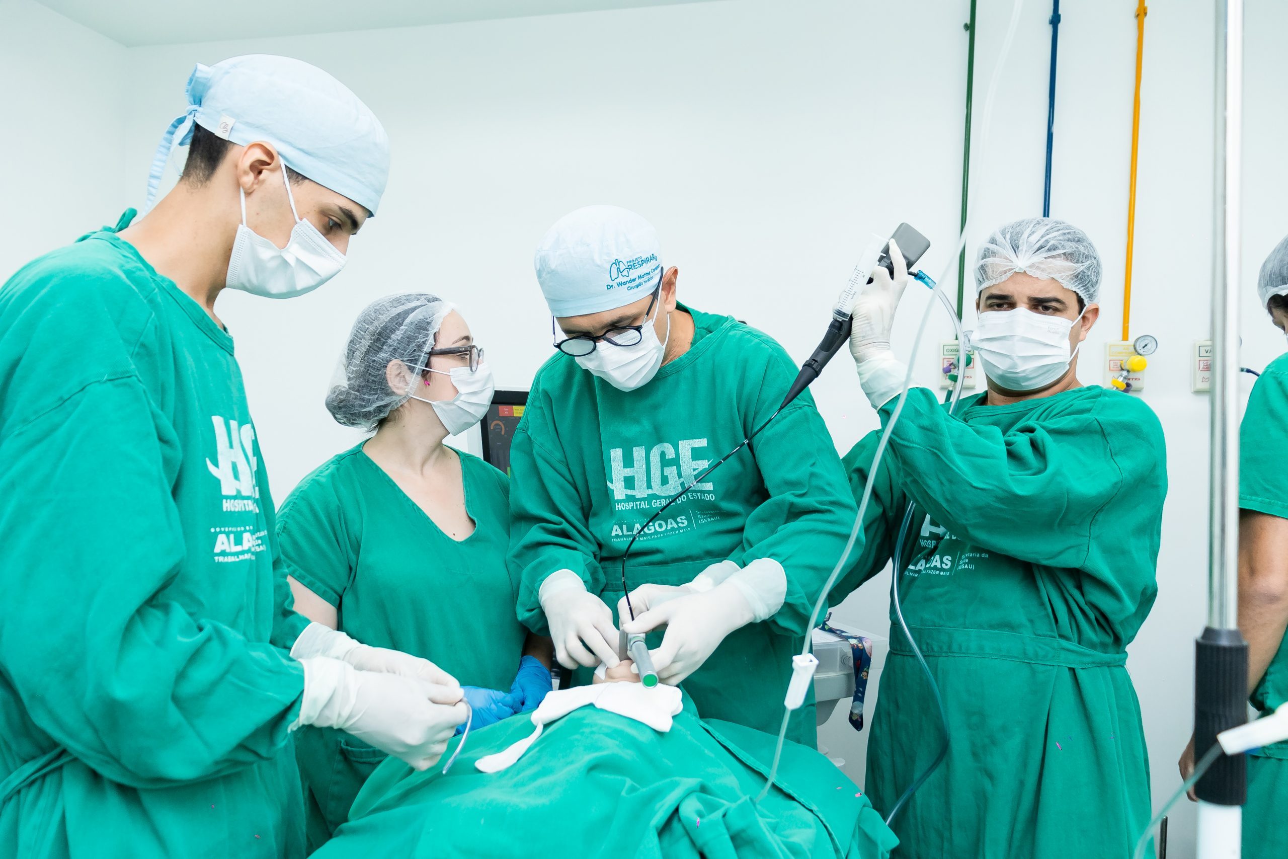 Leia mais sobre o artigo Projeto Respirar assiste bebê internado no HGE com problema respiratório