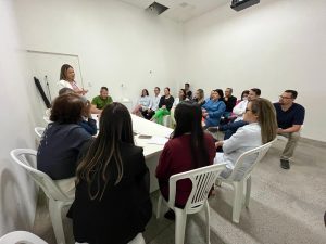 Técnicos da Gerência de Desenvolvimento e Educação em Saúde da Sesau visitam HEA