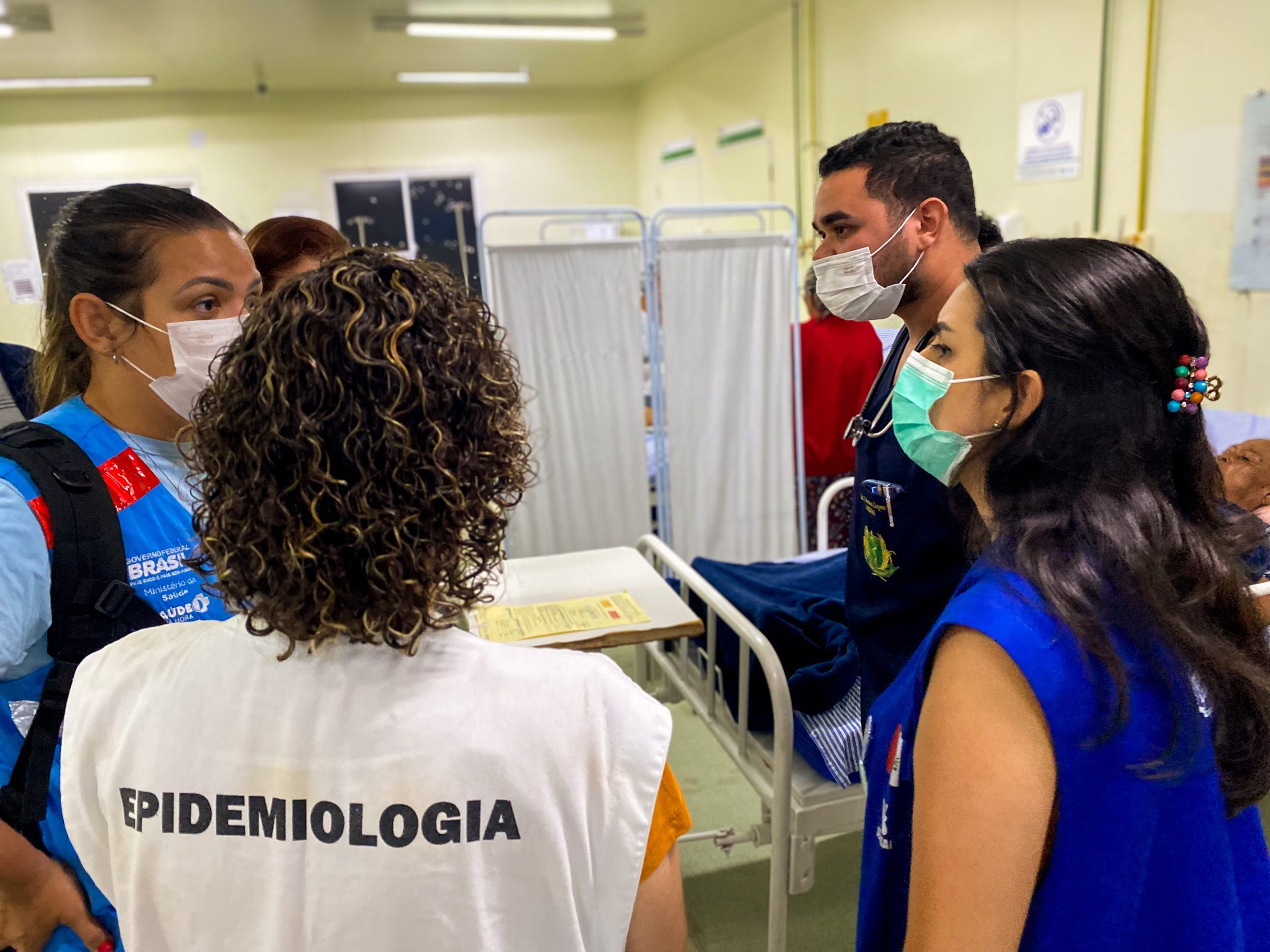 Leia mais sobre o artigo Técnicos do Ministério da Saúde e da Sesau inspecionam unidades que atendem pacientes com meningite