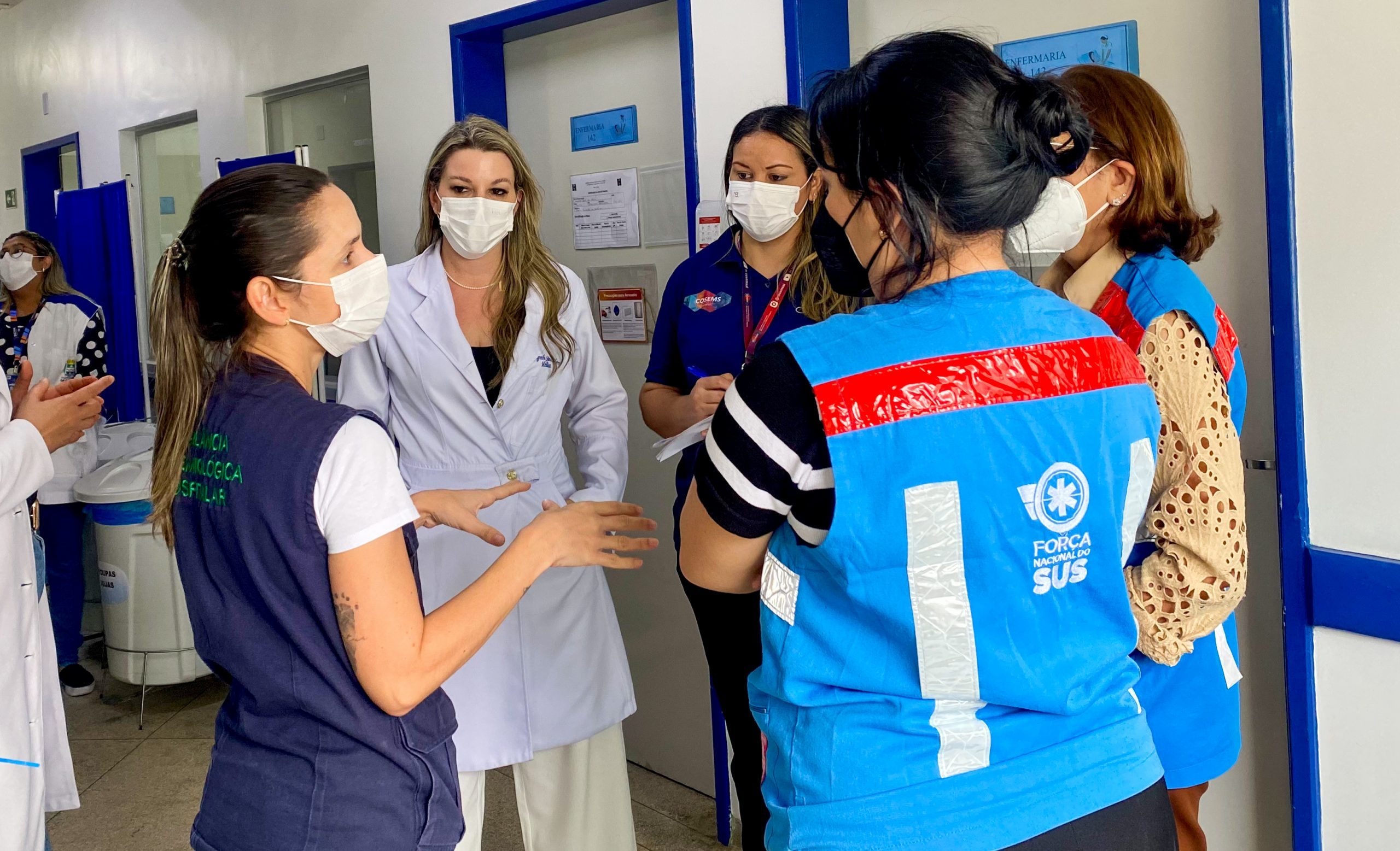 Leia mais sobre o artigo Técnicos do Ministério da Saúde e da Sesau vistoriam mais unidades que atendem pacientes com meningite