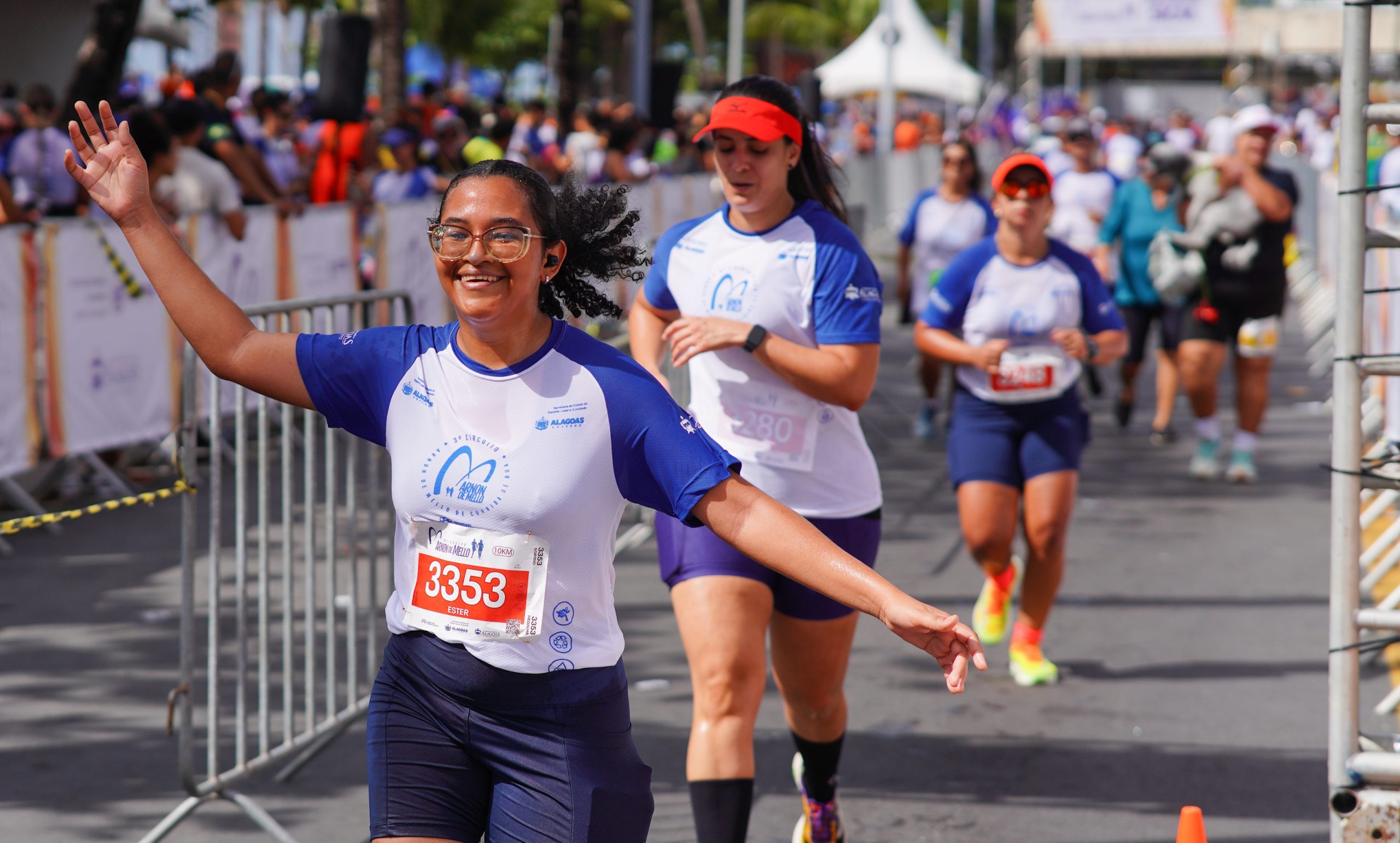 Leia mais sobre o artigo Quinhentos doadores de sangue do Hemoal participam do III Circuito Arnon de Mello de Corrida