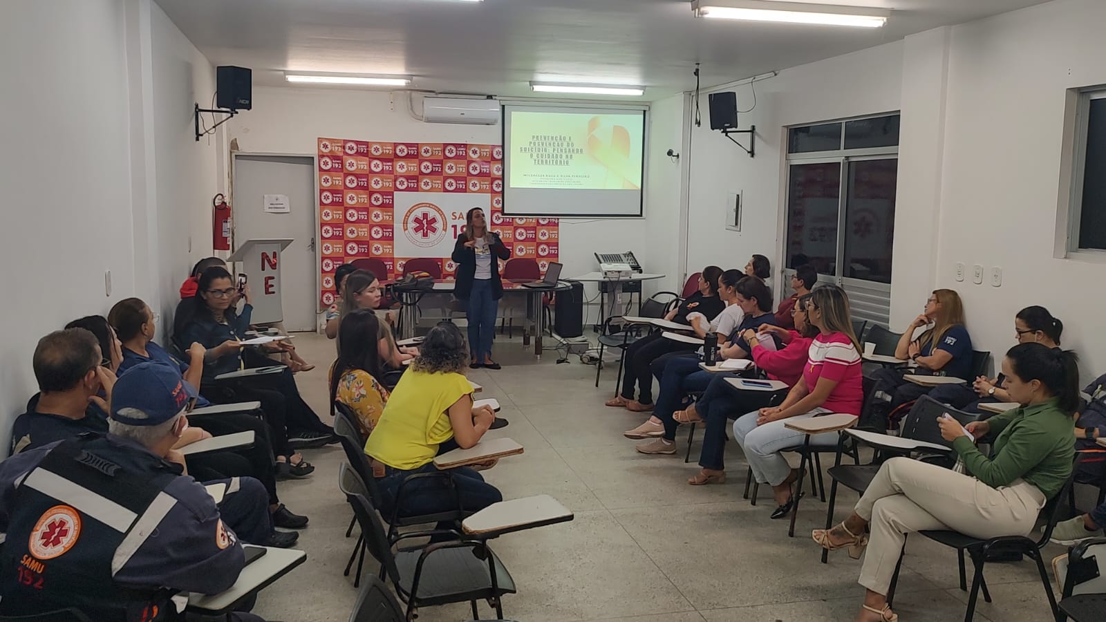 Leia mais sobre o artigo Samu realiza palestra para servidores sobre a importância de cuidar da saúde mental