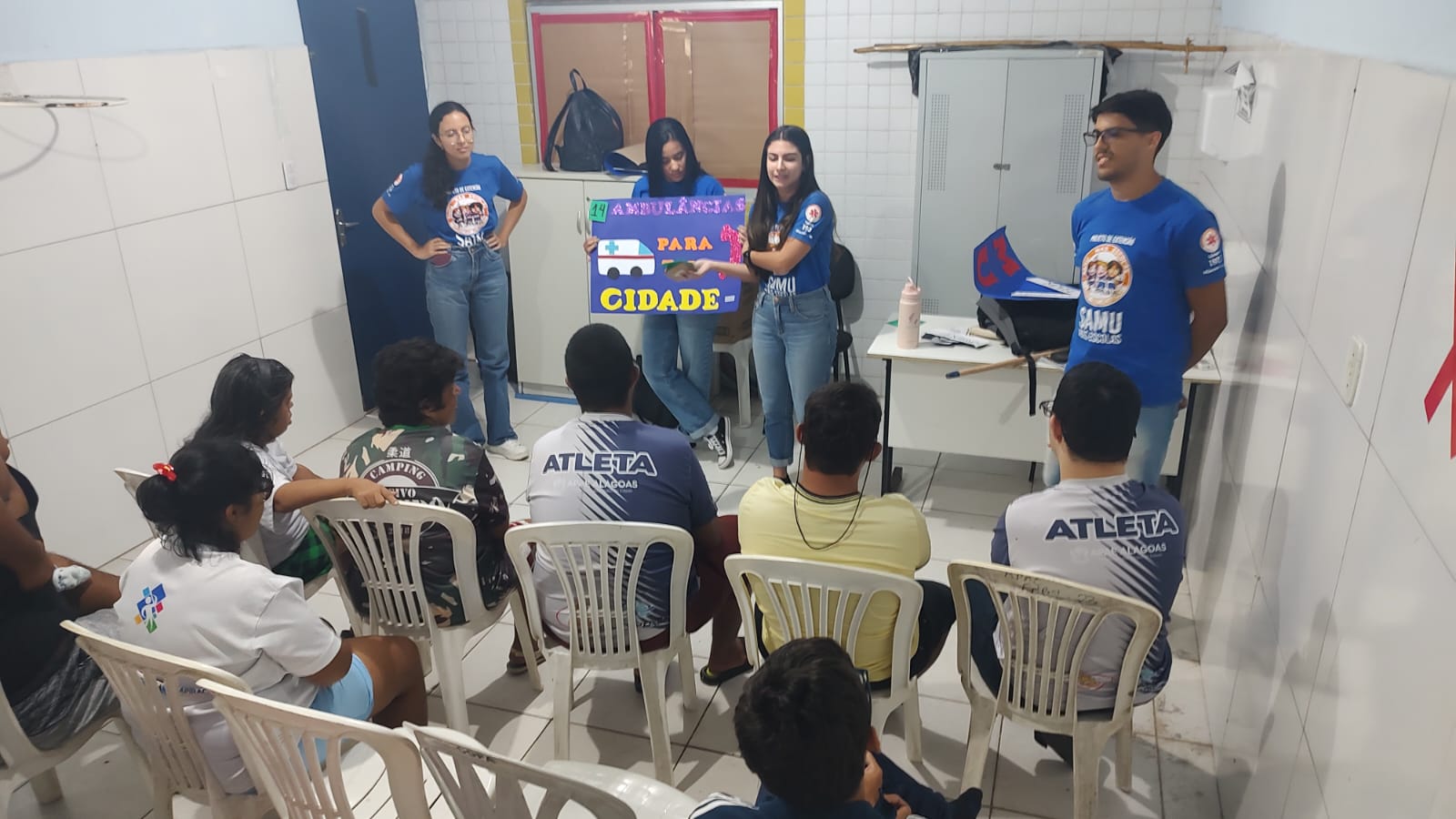 Leia mais sobre o artigo Projeto Samu nas Escolas leva primeiros socorros a alunos especiais da Apae