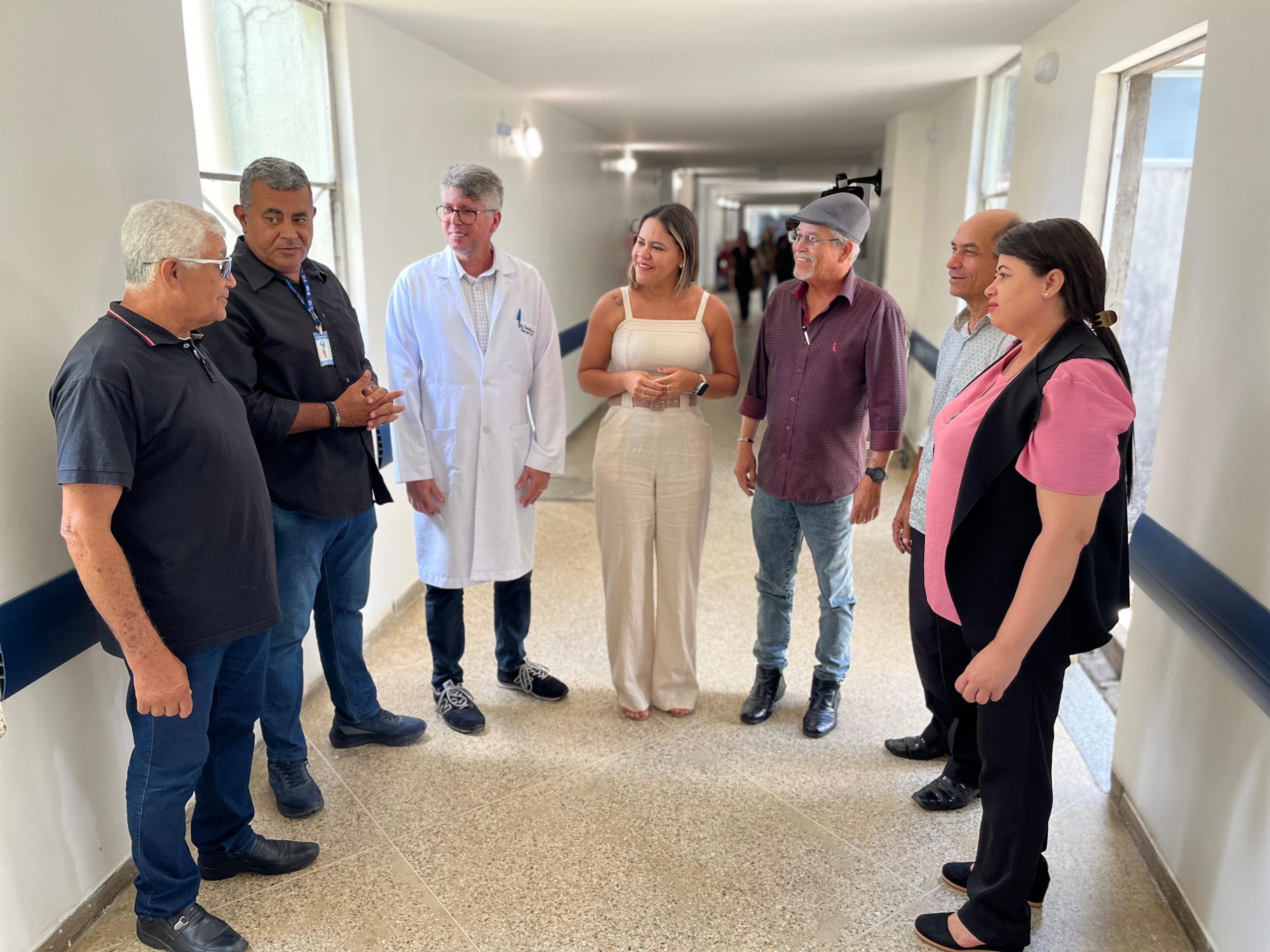 Leia mais sobre o artigo Hospital de Emergência do Agreste Recebe visita do Conselho Estadual de Saúde