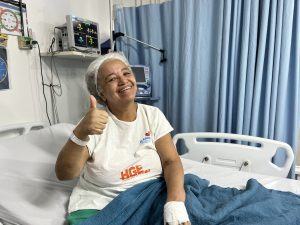 HGE salva a vida de idosa hipertensa que sofreu AVC enquanto tomava café da manhã
