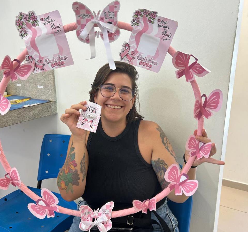 Leia mais sobre o artigo Hemoal conscientiza doadoras de sangue e pacientes hematológicas contra o câncer de mama